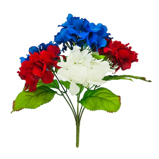 Red, White &#x26; Blue Hydrangea Bush by Celebrate It&#x2122;
